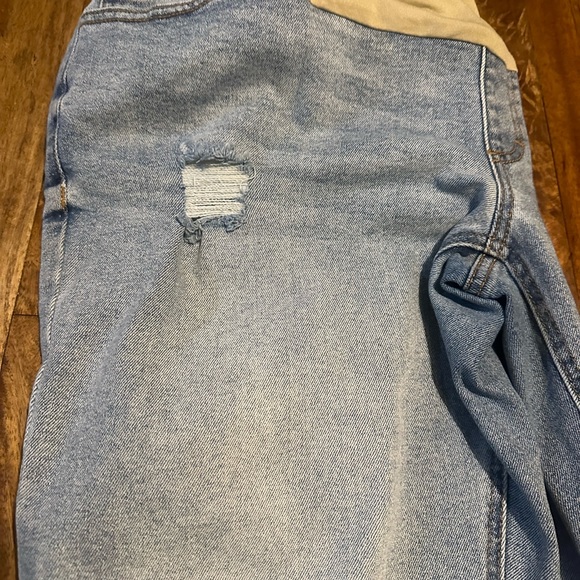 Maternity Jeans 👖 Time and Tru excellent condition size 12-14. Straight leg - Picture 10 of 10
